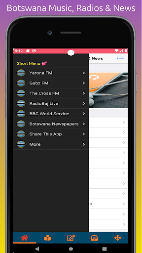 Botswana Music, Radios & News Screen 2