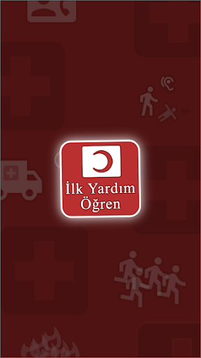 Android application İlk Yardım Öğren screenshort
