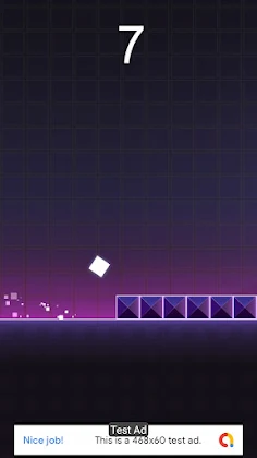 Geometry Cube Jumping SubZero - Screenshot 3