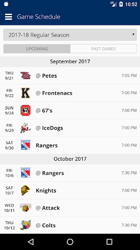 Erie Otters Mobile Screen 3
