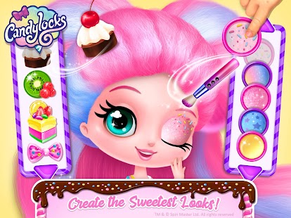 Candylocks Hair Salon - Style Cotton Candy Hair Screenshot