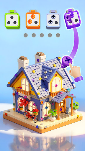 Screw Sort 3D: ねじパズル, ネジ外し 스크린샷 1