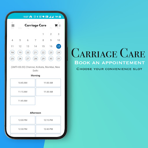 Carriage Care Screen 2