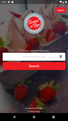Android application Sweet N Up screenshort