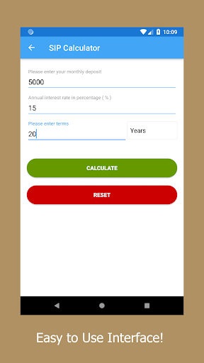 Financial Calculators Screen 2