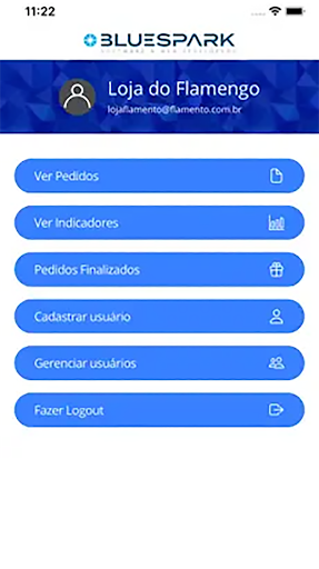 Android application Controle Entregas E-Commerce screenshort