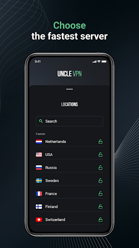 UncleVPN Screenshot 2 - AppWisp.com