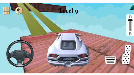 Android application Car Skyer :3D Action Race Game screenshort