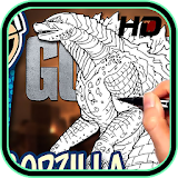 How To Draw Godzilla icon