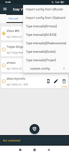 XRAY VPN  - VLESS VMESS Trojan 2.0.4 screenshots 2