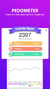 Step Counter Weight Loss Track