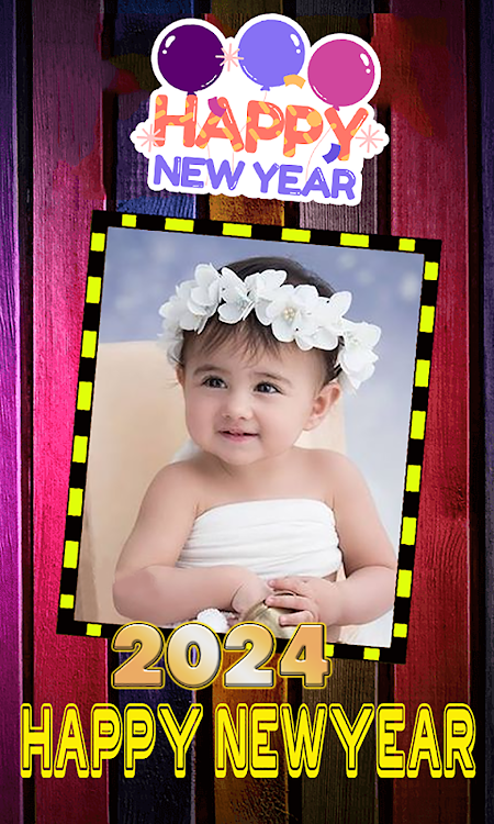 New Year 2024 Photo Frame - 1.0 - (Android)