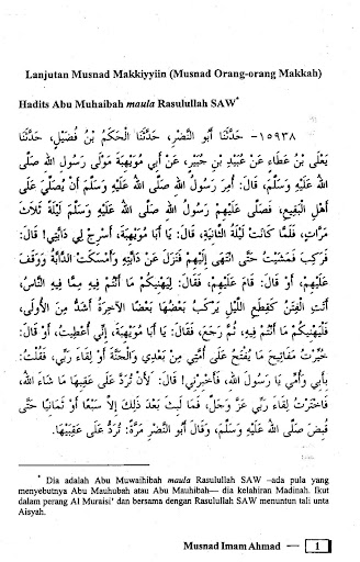 Musnad Imam Ahmad Jilid 14 Screen 3