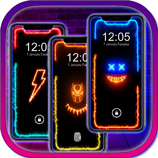 Light Background : Lock Screen logo