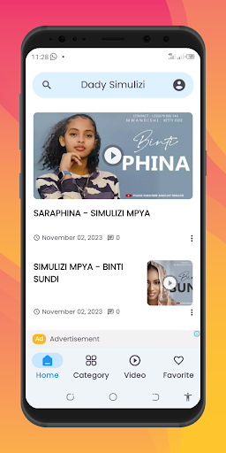 Android application Dady Simulizi | Mapenzi screenshort