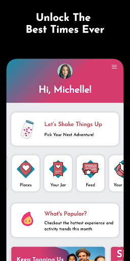 Android application My Date Jar screenshort