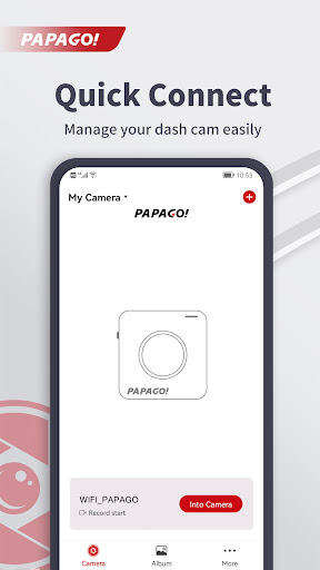 Android application PAPAGO Focus screenshort