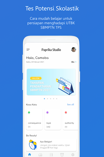 Android application SNBT Tes Potensi Skolastik screenshort