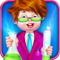 School Science Laboratory Crazy Experiments