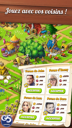 Code Triche Farm Clan® : Aventure à la ferme APK MOD (Astuce) screenshots 4