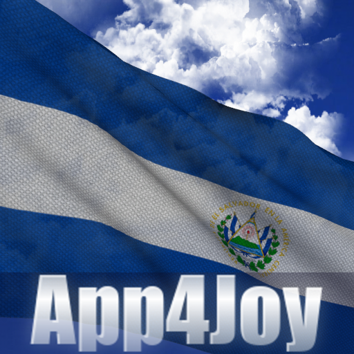 El Salvador Flag Live Wall