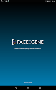 Face2Gene Capture d'écran