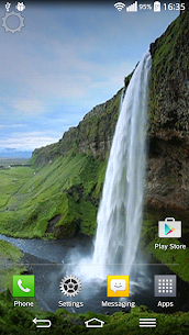 Waterfall Sound Live Wallpaper For PC installation