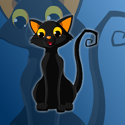 Ikonas attēls “Black Cat Rescue From Cage”