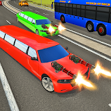 Limousine Shooting Game: Limo Traffic Racing Sim icon