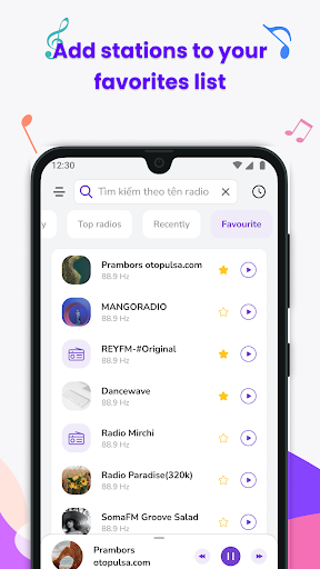 FM Radio & NZ Music Stations Screen 3