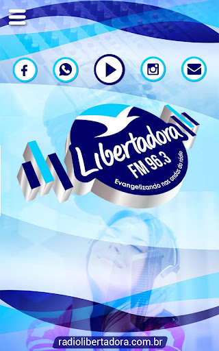 Android application Rádio Libertadora FM 96.3 screenshort