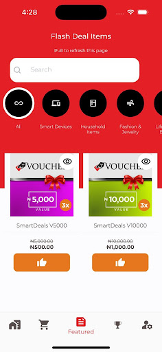 SmartDeals App Screen 3