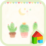 mini cactus dodol theme icon