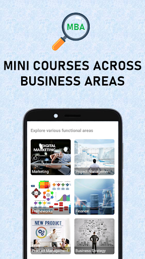 MBA Study & Exam Guide App Screen 2