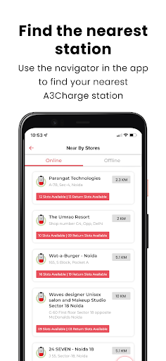 Screenshot of A3Charge-Power Bank Rental