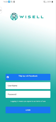 Android application WISELL screenshort