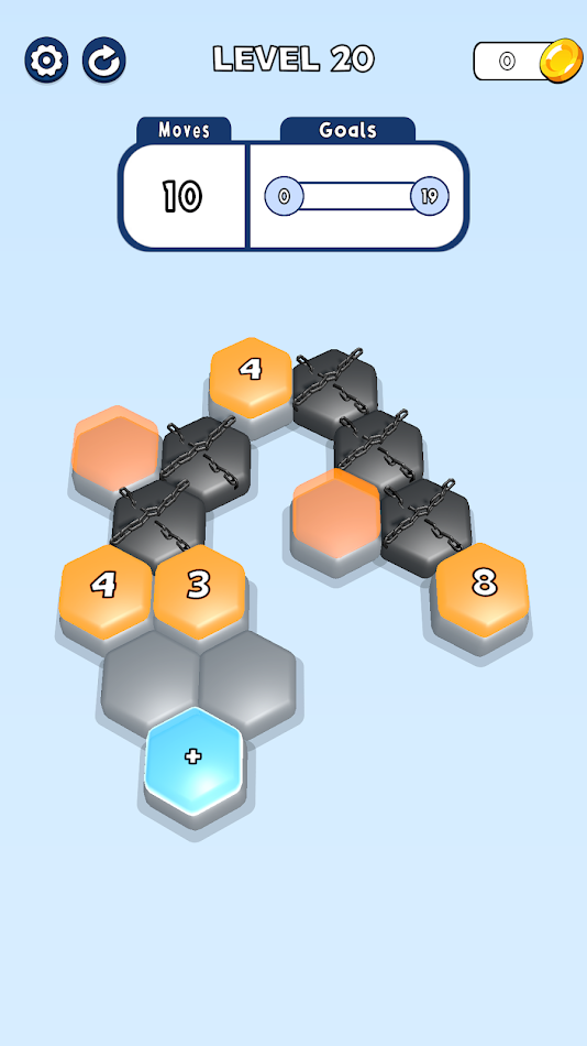 #4. Hexalogic (Android) Przez: Bosspho Games