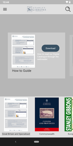 Android application Stanley Gibbons Ltd screenshort