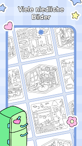 Cozy Home: Comfy Coloring Book