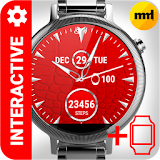 Watch Face Red Art Inter icon
