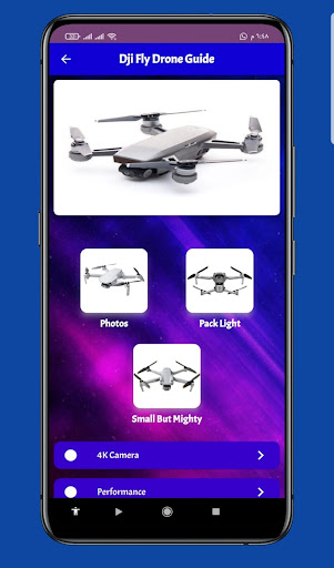 Dji Fly Drone App Guide Screen 3