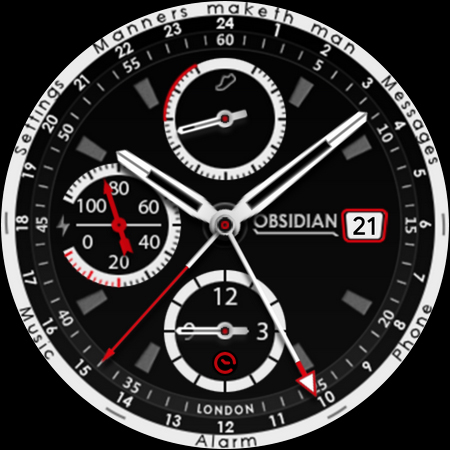OBSIDIAN 2.1 classic timepiece screenshot 10