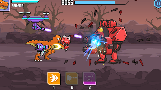 CyberDino: T-Rex vs Robots 🕹️ Play on CrazyGames