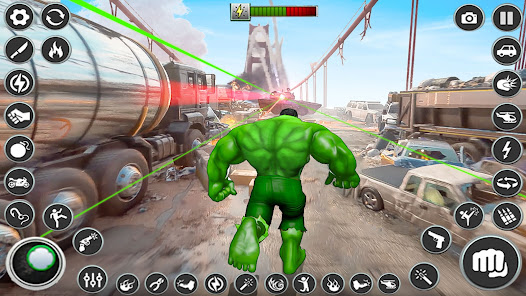 Captura de Pantalla 3 Incredible Monster Hero Game android