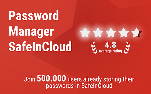 Password Manager SafeInCloud 1 Screenshot