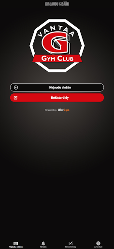 Android application Vantaa Gym screenshort