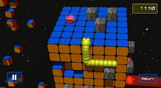 Snake 3D - Rubik's way - Screenshot 2