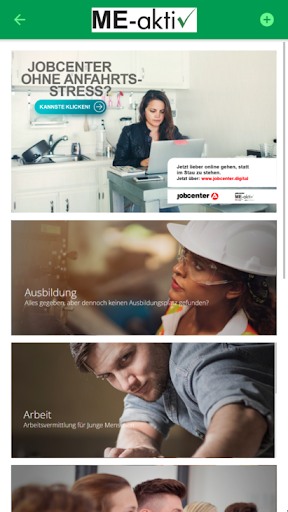 Jobcenter ME-aktiv Screen 2