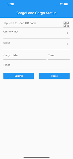 CargoLane TrucksTracker Screen 2