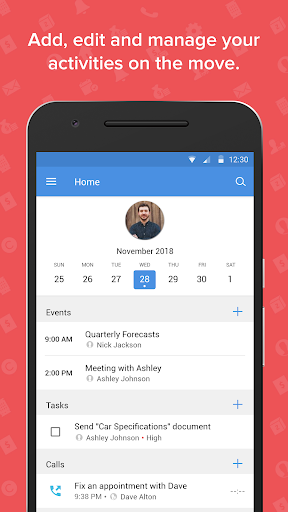 Screenshot of Zoho Solutions